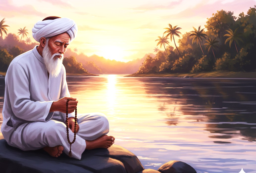 Ilustrasi  Syekh Muhammad Arsyad al-Banjari. (gambar digital gemini/radar bali)