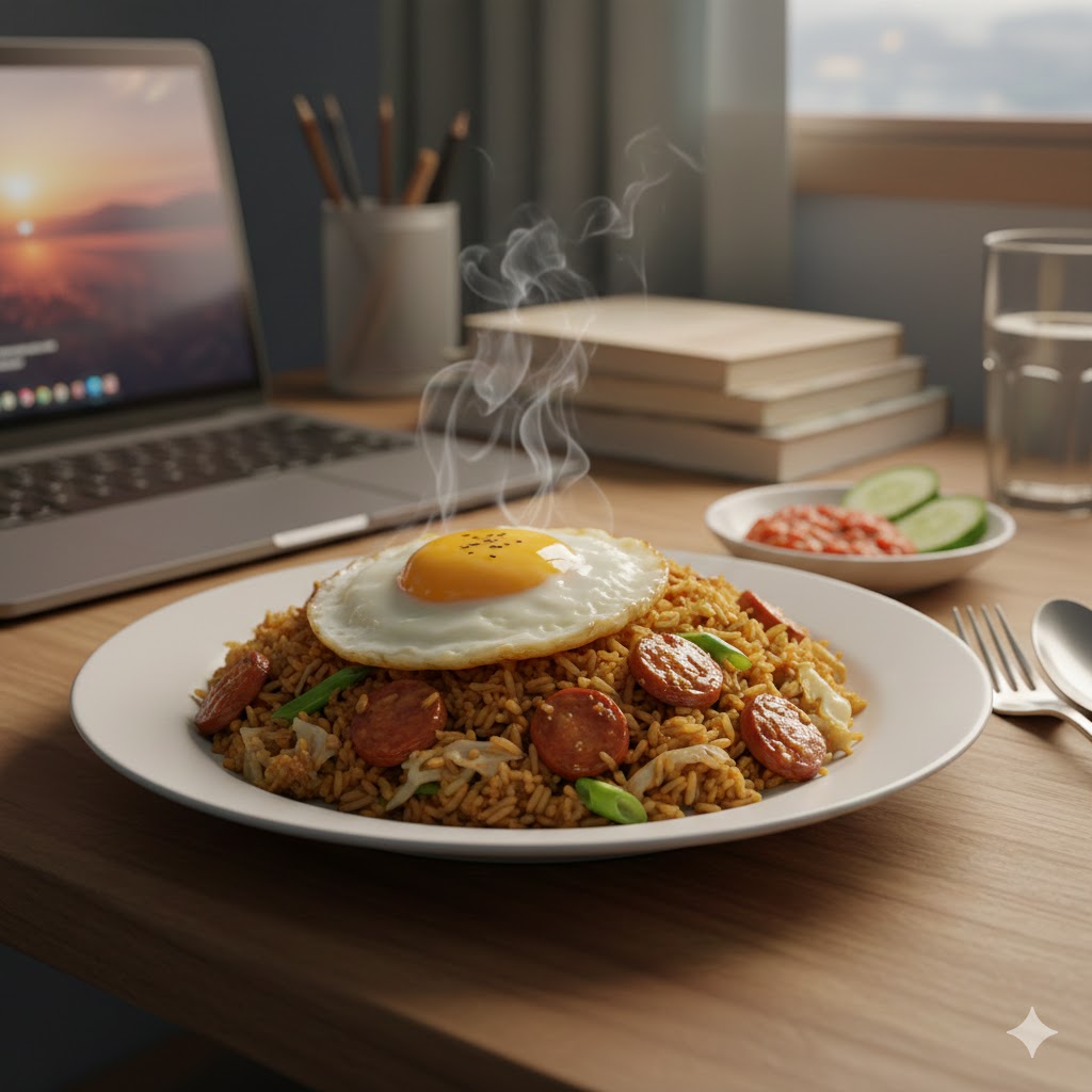 Nasi goreng telur