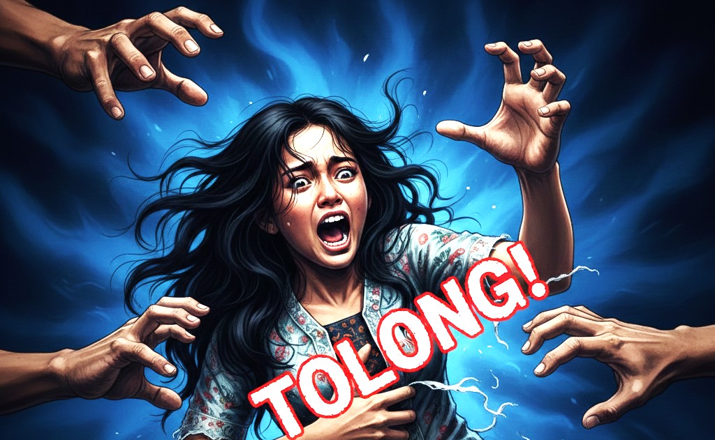 ilustrasi kasus asusila. (gambar digital gemini/radar bali)