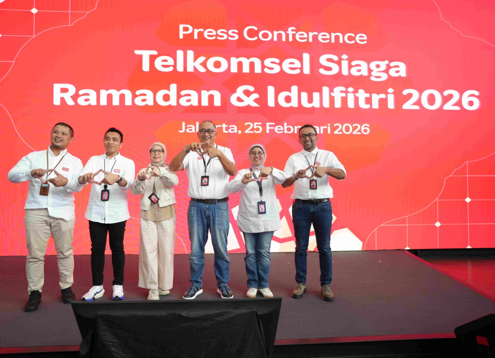 KETERANGAN PERS TELKOMSEL SIAGA RAFI 2026: Jaringan andal, produk dan layanan yang mudah dijangkau, serta ragam penawaran spesial di momen Ramadan dan Idul Fitri 2026.