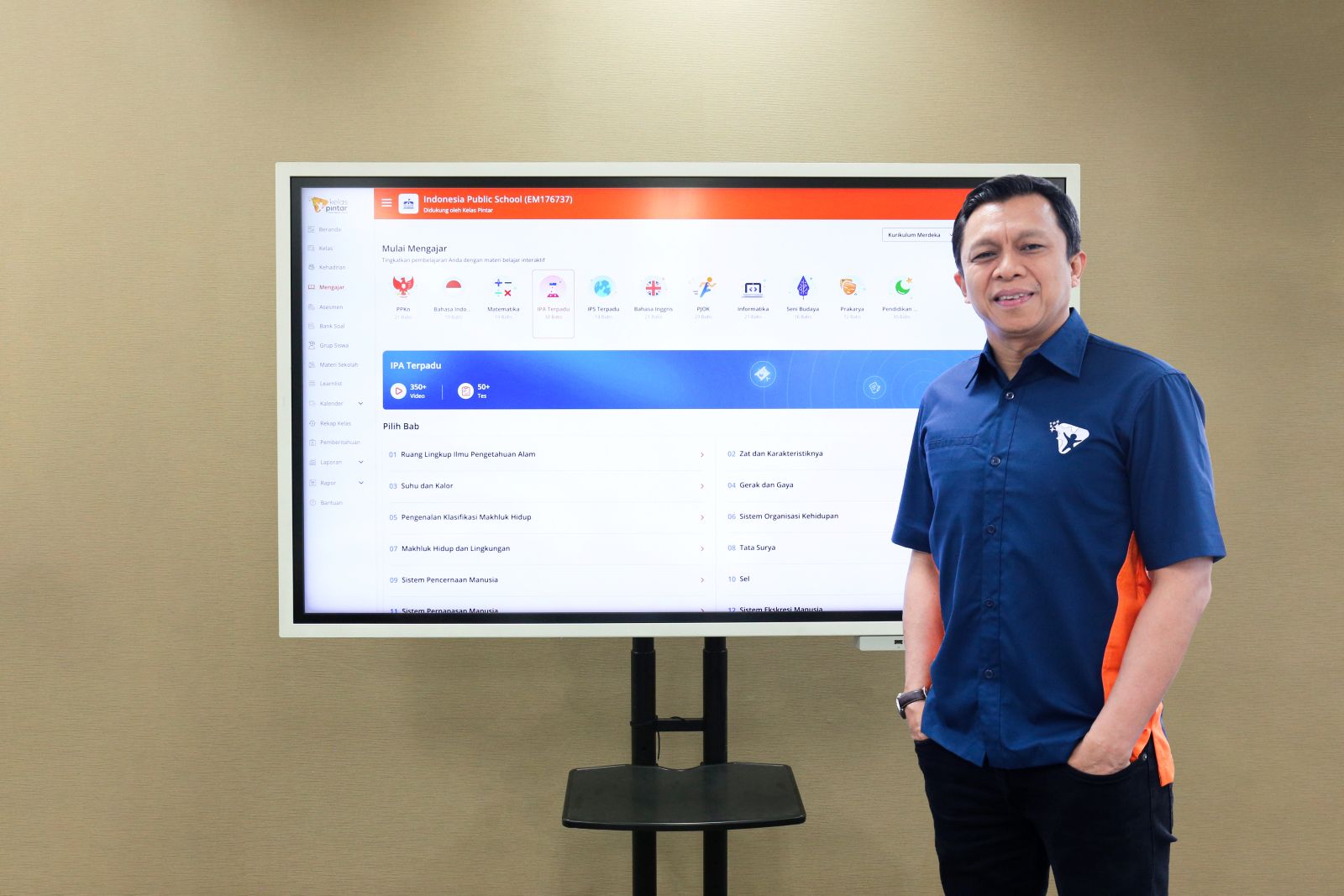 KELAS PINTAR: Fernando Uffie, Founder dan CEO Kelas Pintar. 