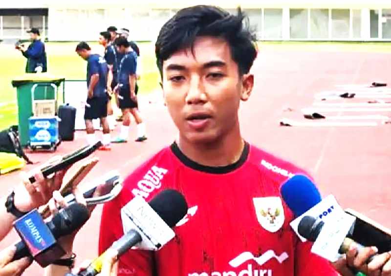TC KE SURABAYA : Penggawa muda Bali United, Putu Panji Apriawan. (foto: dok. JawaPos.com)