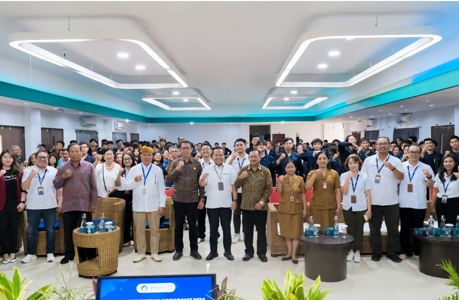 Program Pendampingan Bisnis dan Digitalisasi UMKM di Primakara university Denpasar, Senin (9/3).