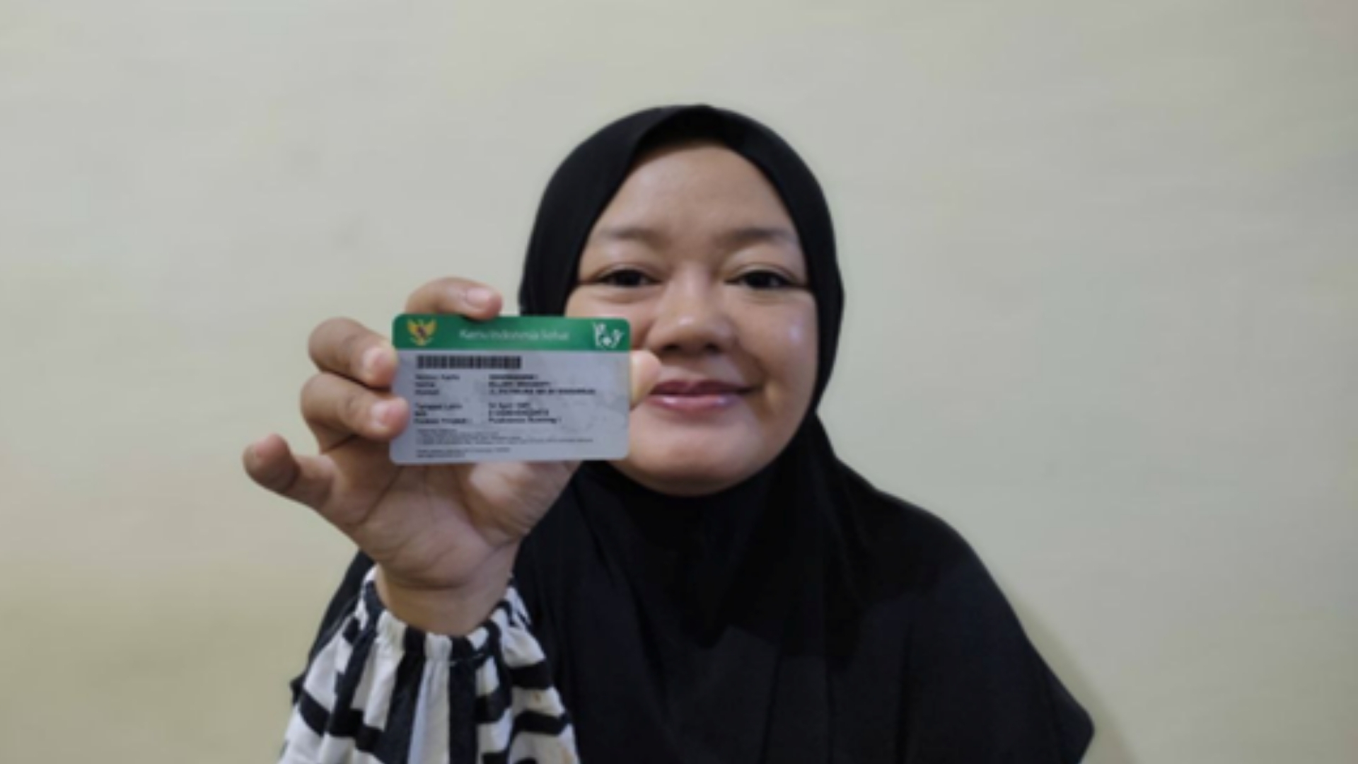 Ellien Isniawati, pedagang yang peserta JKN.