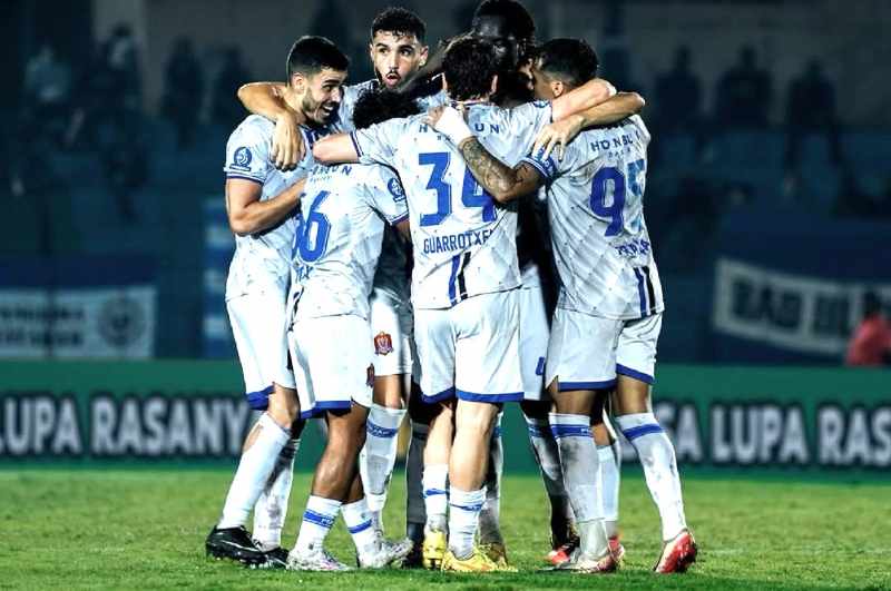 IMBANG : Persijap meraih hasil seri lagi di Stadion Sultan Agung, Jogjakarta, saat laga melawan PSIM.(foto: IG Persijap Jepara)