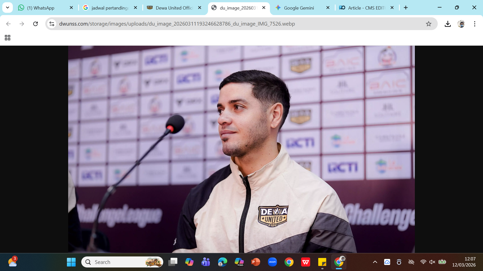 Gelandang tengah Dewa United Alexis Messidoro optimistis mampu comeback atas Manila Diggers di Leg 2 AFC Challenge League.