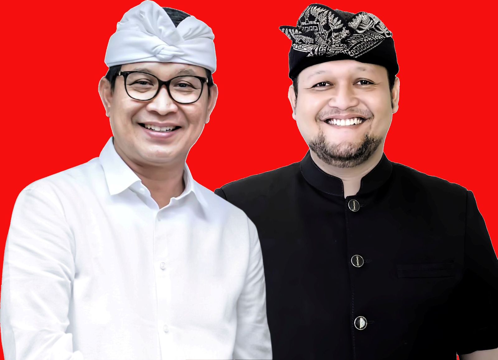 Bupati Badung I Wayan Adi Arnawa dan Wakil Bupati Badung Bagus Alit Sucipta.