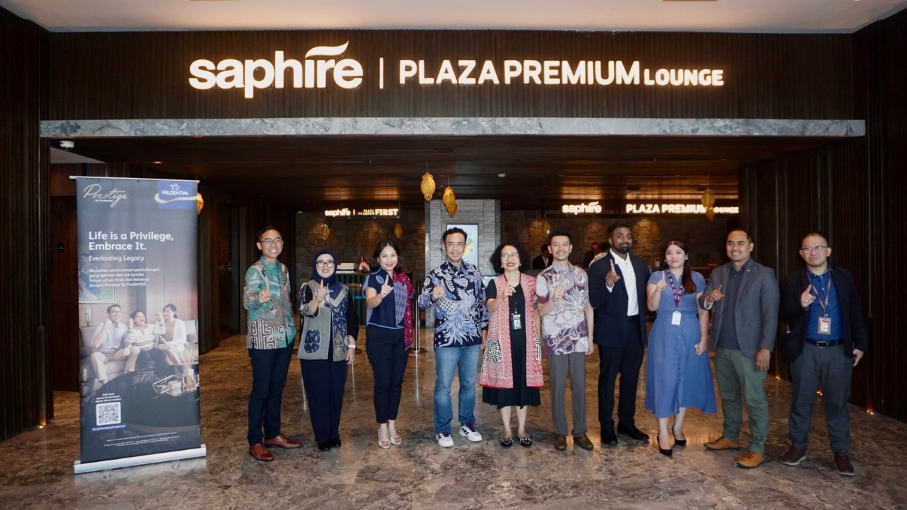 Acara peluncuran Prestige Benefit Airport Lounge berlangsung pada Jumat, 13 Maret 2026 di Terminal 3 Keberangkatan Internasional Bandara Internasional Soekarno-Hatta, Banten.