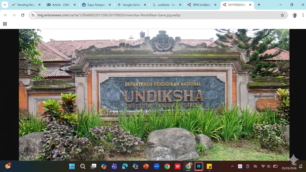 Kampus Universitas Pendidikan Ganesha di Singaraja, Buleleng.  