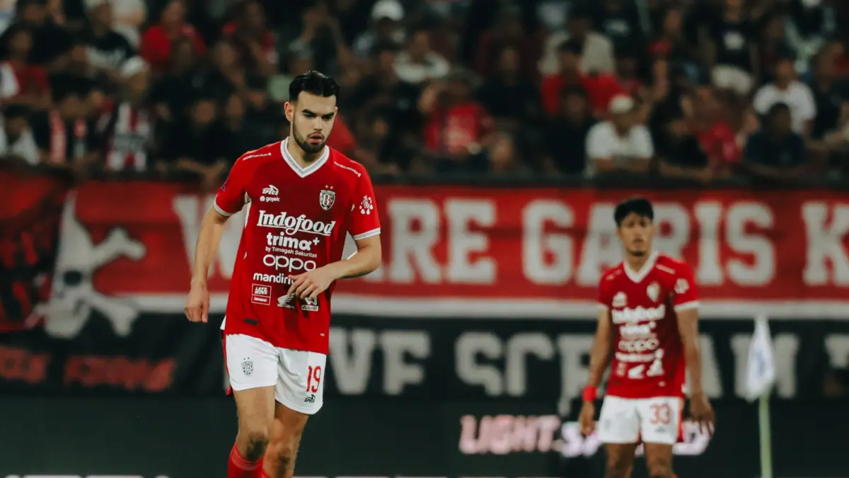 Striker Bali United Jens Raven dipanggil John Herdman ke timnas senior menggantikan Mauro Zijlstra yang cedera saat melawan St Kitts and Nevis. (Tim Media Bali United) 