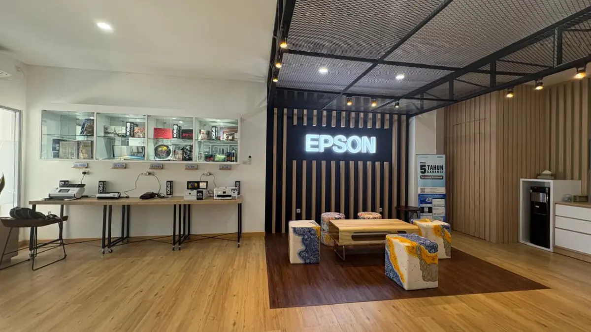 Grand Opening Epson Solution Center Surabaya, Selasa, 31 Maret 2026.