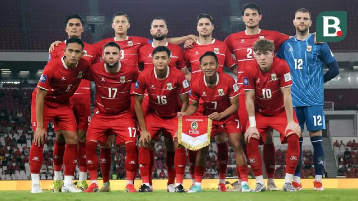 Timnas Indonesia sebelum bermain melawan St Kitts and Nevis di Semifinal FIFA Series 2026.