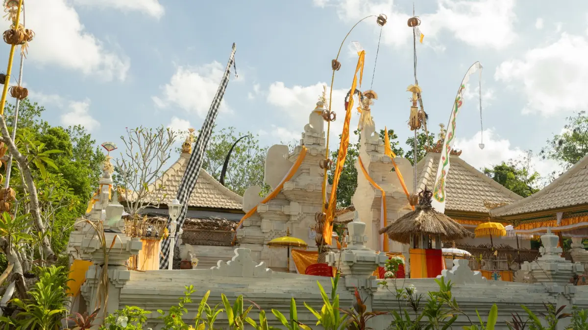 PUSAT RITUAL: Pura Beji Dalem Segara yang menjadi Pura Kawasan Nuanu Creative City. (Nuanu Creative City for radarbali.id)

