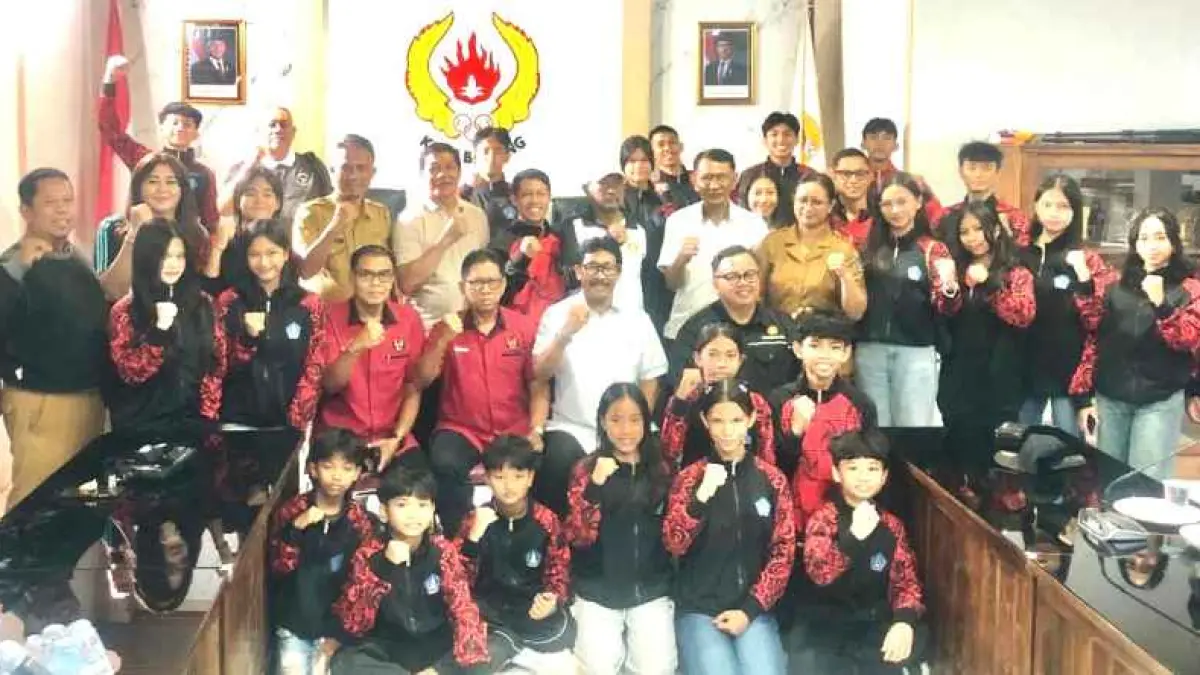 KOMPAK DAN SEHATI: Persaudaraan Shorinji Kempo Indonesia (PERKEMI) Badung. (Foto: Perkemi Badung)