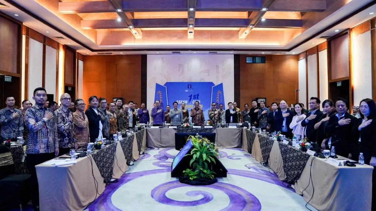 BERSATU: Para pemamnhku kebijakan mengenai royalti musik se ASEAN yang berlangsung di Legian Kuta Badungf Bali, 10 April 2026