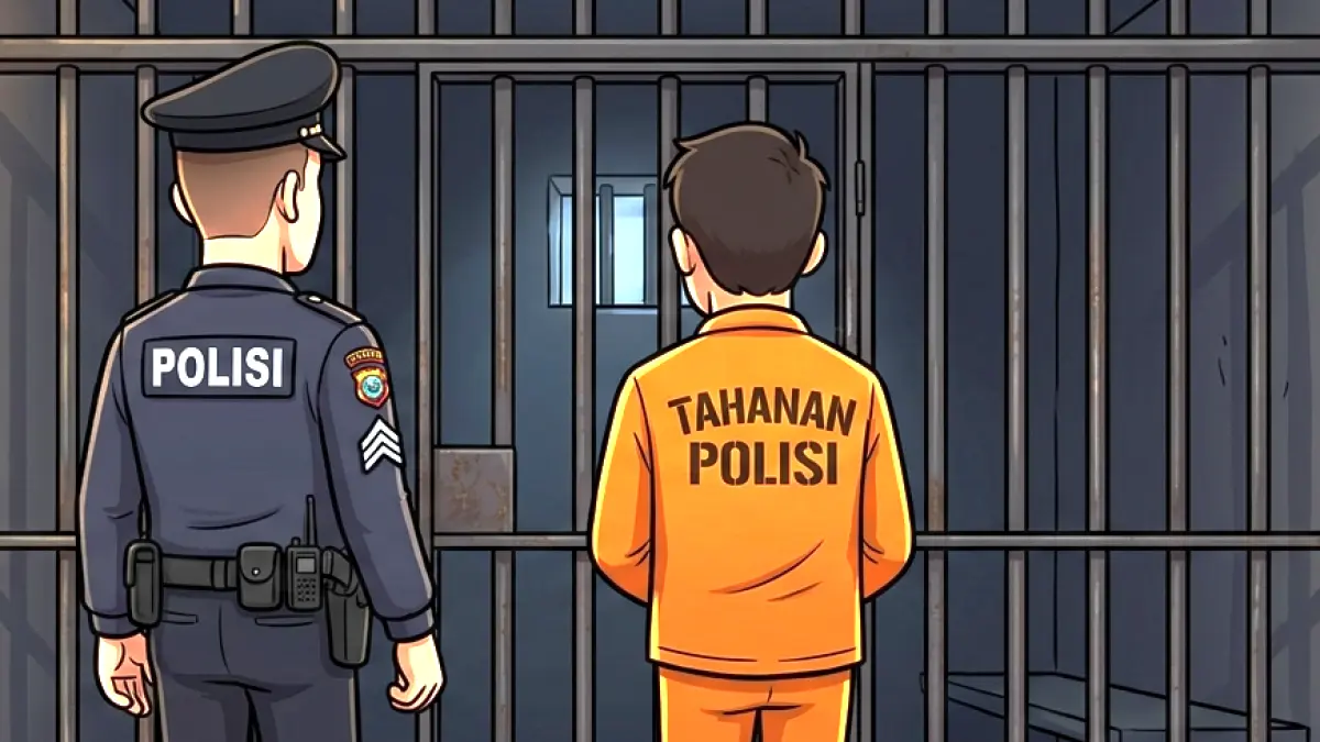 ilustrasi penangkapan pelaku narkoba. (gambar digital gemini/radar bali)