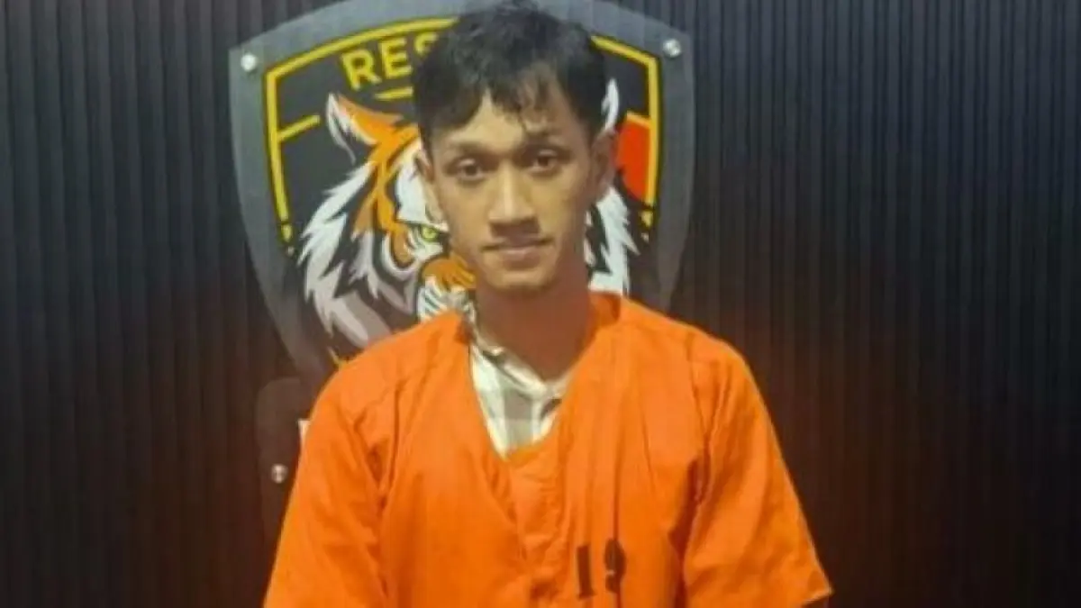 KECANDUAN KRIPTO : Titho Andromeda akhirnya nekat dan tertangkap. (Polresta Denpasar)