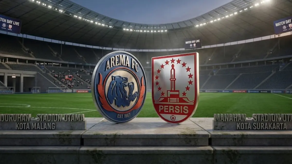 

ilustrasi pertandingan Arema FC vs Persis Solo di pekan ke-28 BRI Super League 2025/2026.

&nbsp;