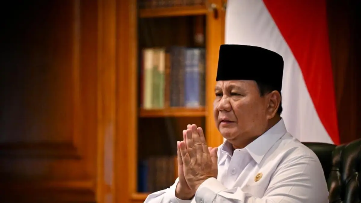 Presiden RI Prabowo Subianto.