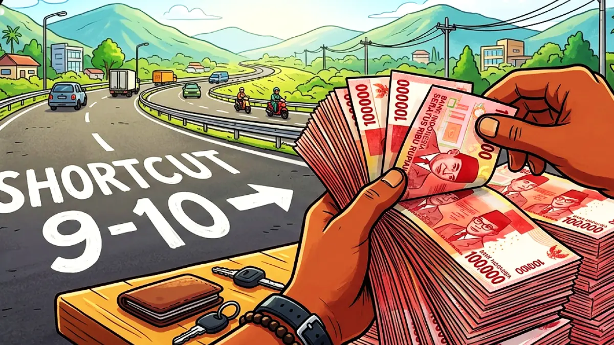Ilustrasi shortcut 9-10 Buleleng. (gambar digital gemini/radar bali)