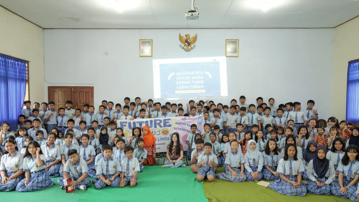 Future Minds IDN hadir dan bisa diikuti secara gratis sebagai jembatan bagi siswa yang selama ini minim akses terhadap pelatihan olimpiade matematika.