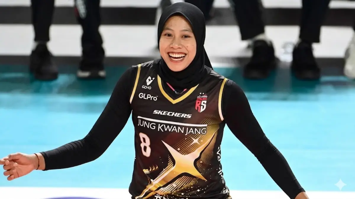 Megawati Hengestri Pertiwi saat masih memperkuat Red Spark. Pemain Timnas Indonesia asal Jember itu dikabarkan bakal comeback ke Korsel dan bergabung dengan juara bertahan Hyundai Hillstate.  