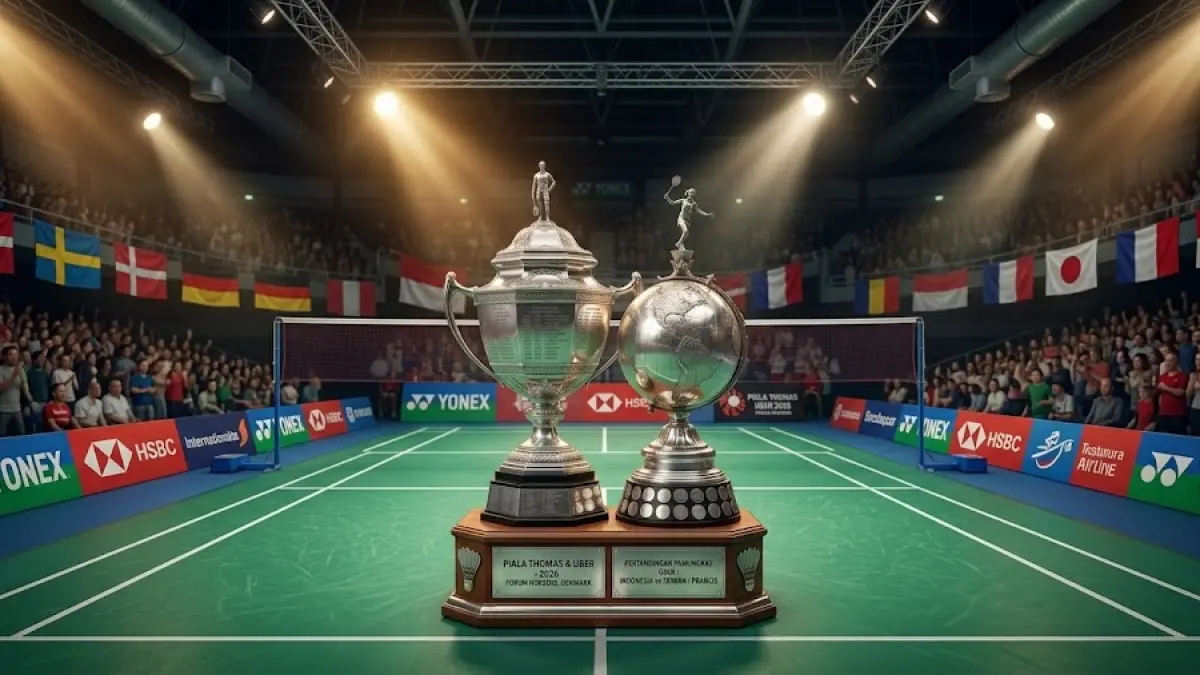 Simak jadwal lengkap dan prediksi susunan pemain tim Thomas dan Uber Indonesia melawan Taiwan serta Prancis besok, 28 April 2026. Pantau perjuangan Jonatan Christie dkk demi mengamankan status juara grup di Denmark.