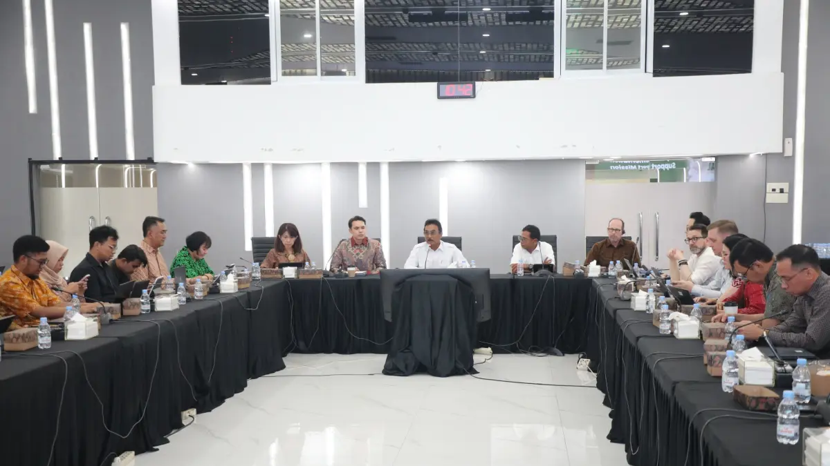 Sekjen Kementerian ATR/BPN Dalu Agung Darmawan, membuka Kick Off ILASPP di Kementerian ATR/BPN, Jakarta, Selasa (21/04/2026).