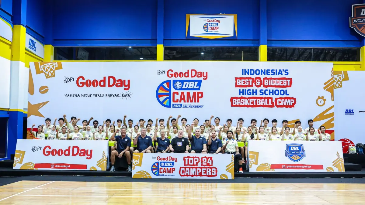 TERBAIK: Sebanyak 24 pemain putra dan putri diumumkan lolos sebagai Top 24 Campers.  Pemain-pemain di tahap ini sedang berada dalam fase penting karena selangkah lebih dekat menuju skuad Kopi Good Day DBL Indonesia All-Star 2026. (DBL Indonesia/radarbali.id)