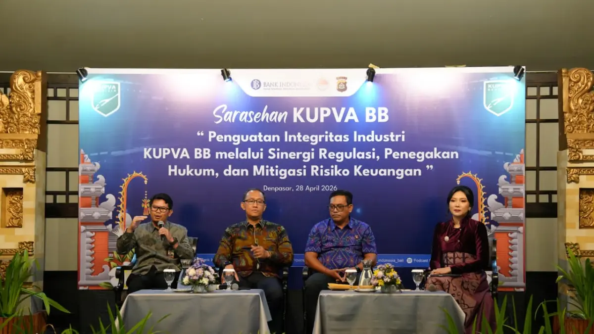 PENERTIBAN: Program Sinergi Penertiban Kegiatan Usaha Penukaran Valuta Asing Bukan Bank (KUPVA BB) oleh Bank Indonesia Perwakilan Bali. (Humas BI Bali/radarbali.id)