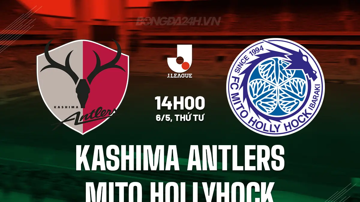 Prediksi dan head to head Kashima Antlers vs Mito Hollyhock di J-League pada 6 Mei 2026.