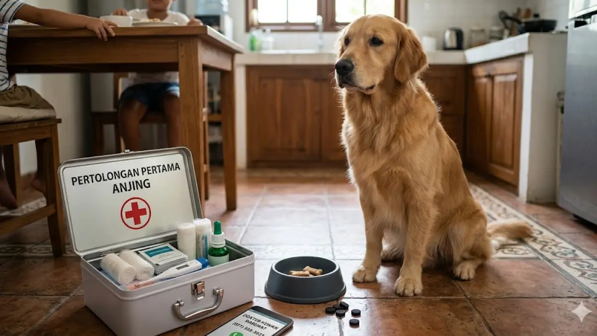 8 jenis makanan manusia yang berbahaya bagi anjing peliharaan dan pertolongan pertama bila anjing Anda keracunan. 