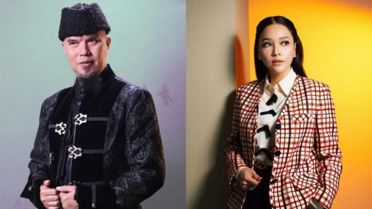 Ahmad Dhani dan Maia estianty 