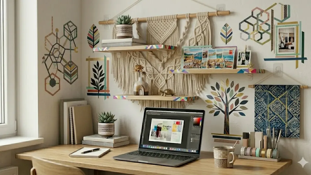 Washi Tape Wall Art