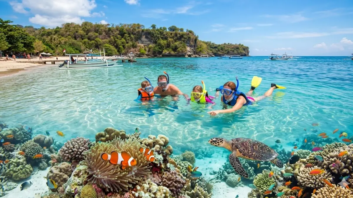 ilustrasi - Blue Lagoon, Padangbai, Karangasem, Bali