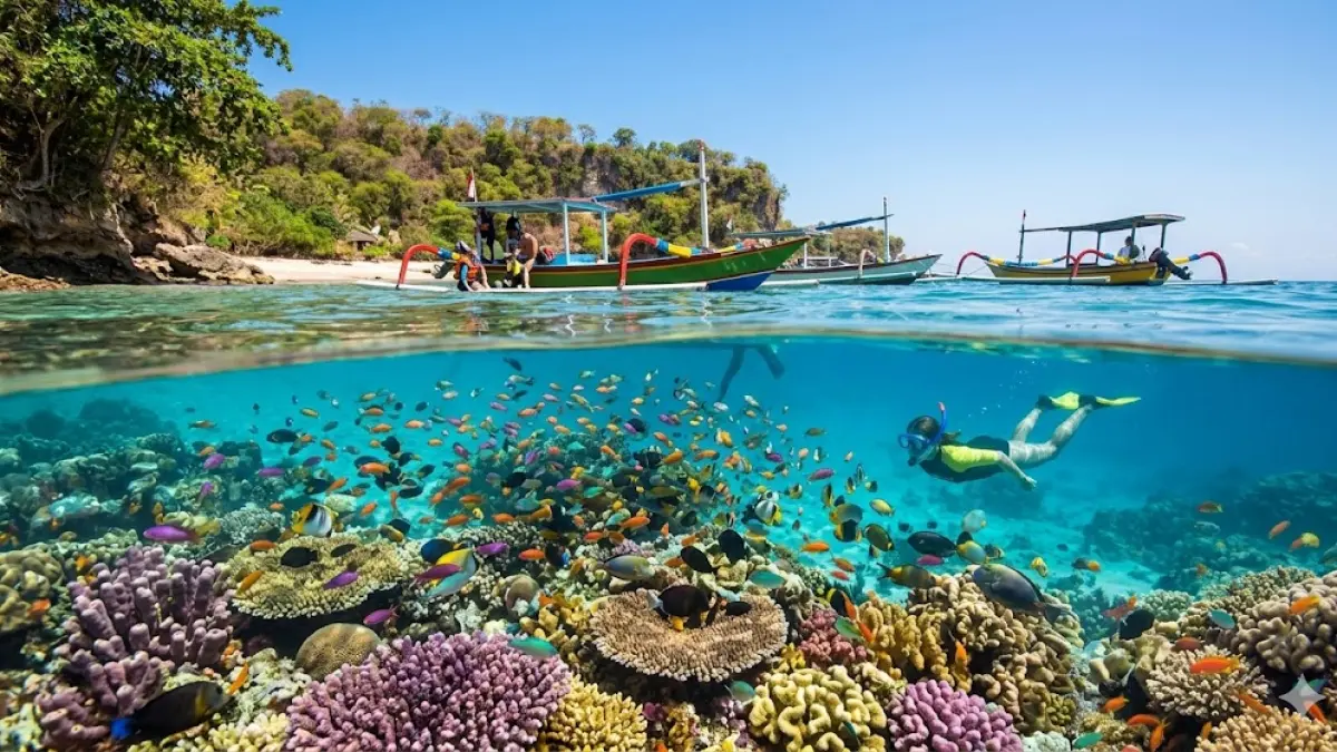 Ilustrasi - Tanjung Jepun, Padangbai, Karangasem