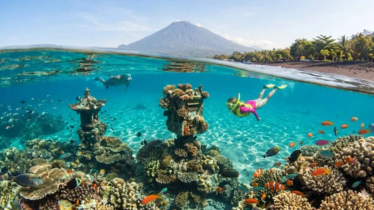 ilustrasi - Teluk Jemeluk, Amed, Karangasem