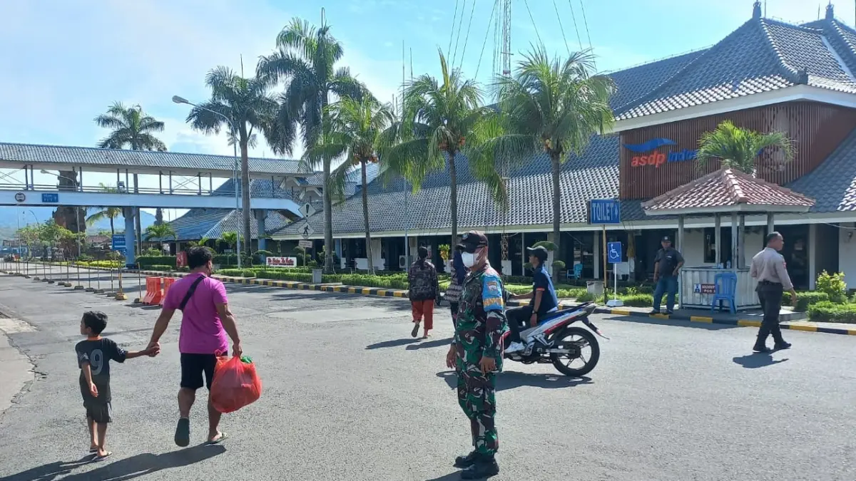 ilustrasi suasana Pelabuhan Gilimanuk dengan cuaca cerah beberapa waktu lalu. (dok. Radar Bali)