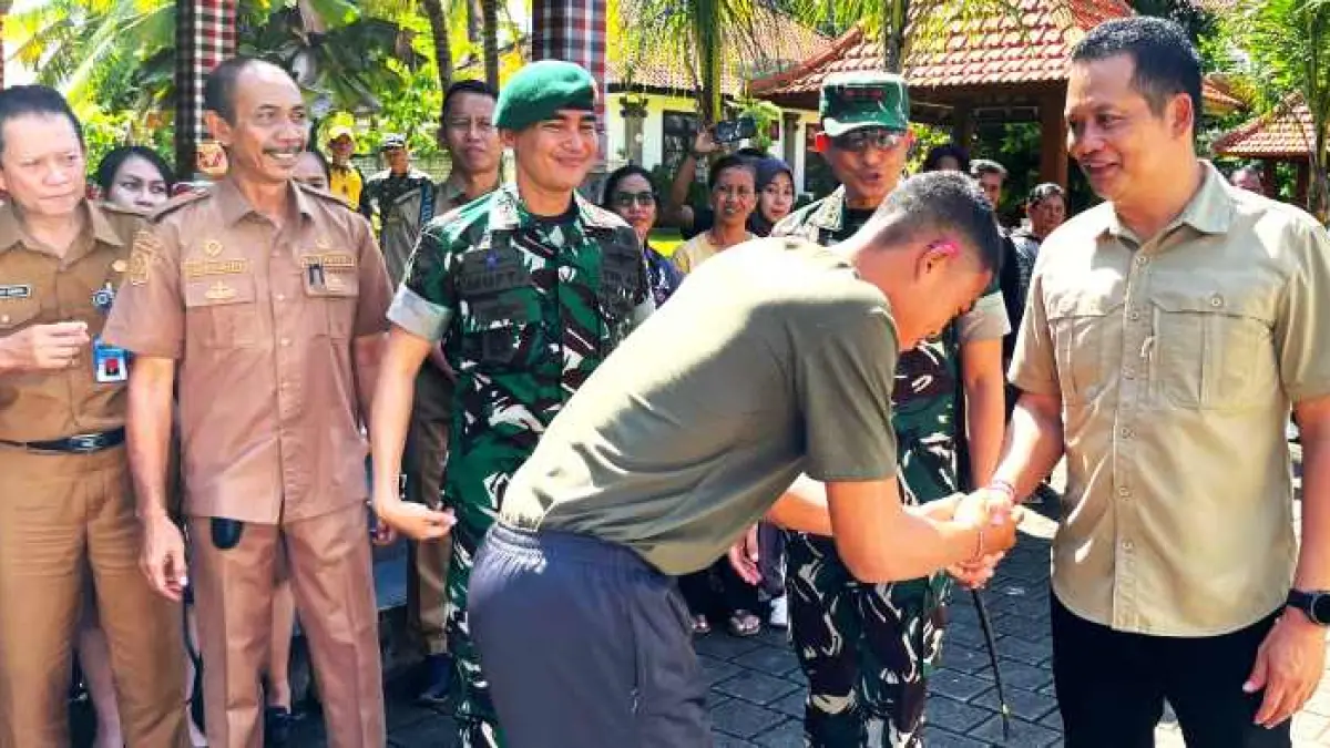 LOLOS SELEKSI KE JAKARTA : &nbsp;Kadek Pandu Ari Capriano duta Bali dari Jembrana. (M.Basir)