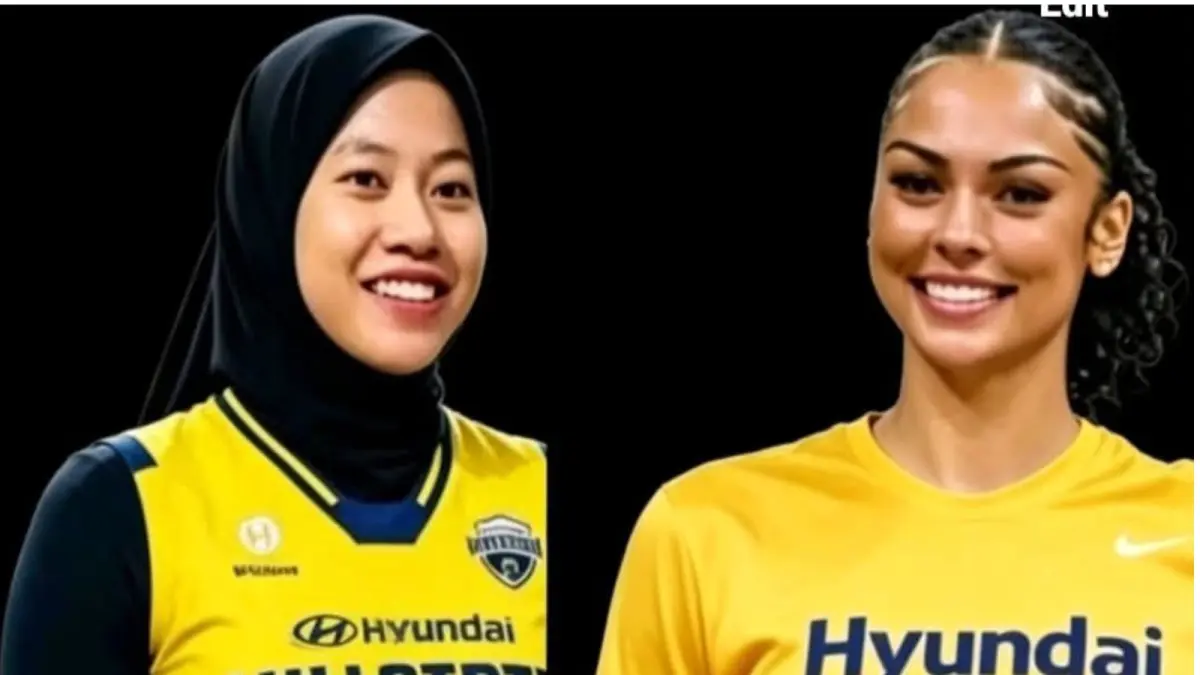 Megawati Hangestri dan Jordan Wilson