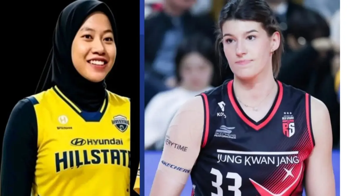 Megawati Hangestri dan Vanna Bukilic