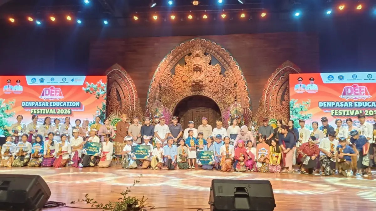 LITERASI RUPIAH: Denpasar Education Festival (DEF) Tahun 2026. Rangkaian kegiatan DEF ini berlangsung mulai tanggal 6 Mei 2026 dengan puncaknya pada 7 Mei 2026. (Humas Bank Indonesia/radarbali.id)