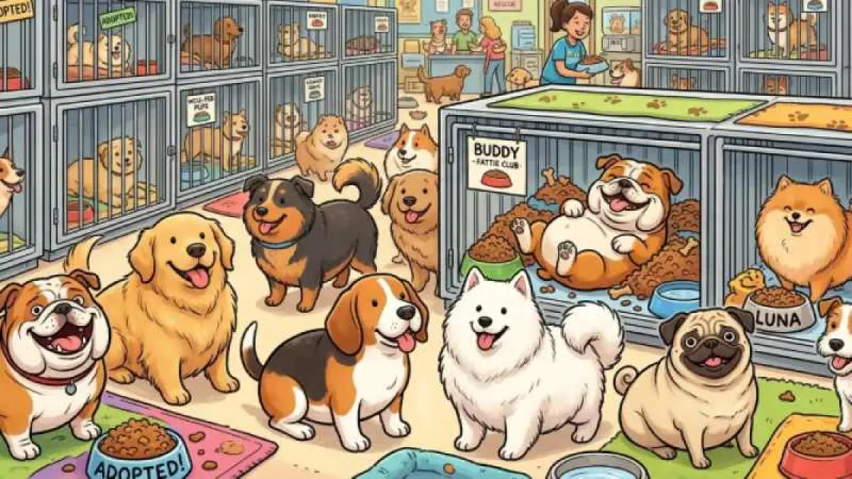 Ilustrasi shelter anjing warga asing. (gambar digital gemini/radar bali)