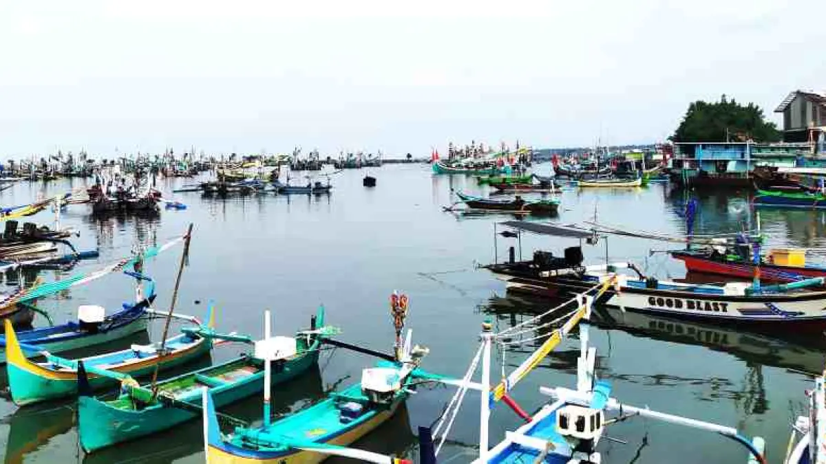DI SINI LOKASINYA : Bakal proyek Proyek Strategis Nasional (PSN) pengembangan Pelabuhan Perikanan Pengambengan. (M.Basir)