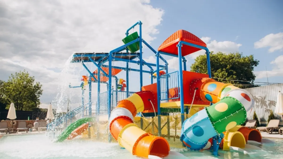 salah satu wahana di Nirmala Waterpark