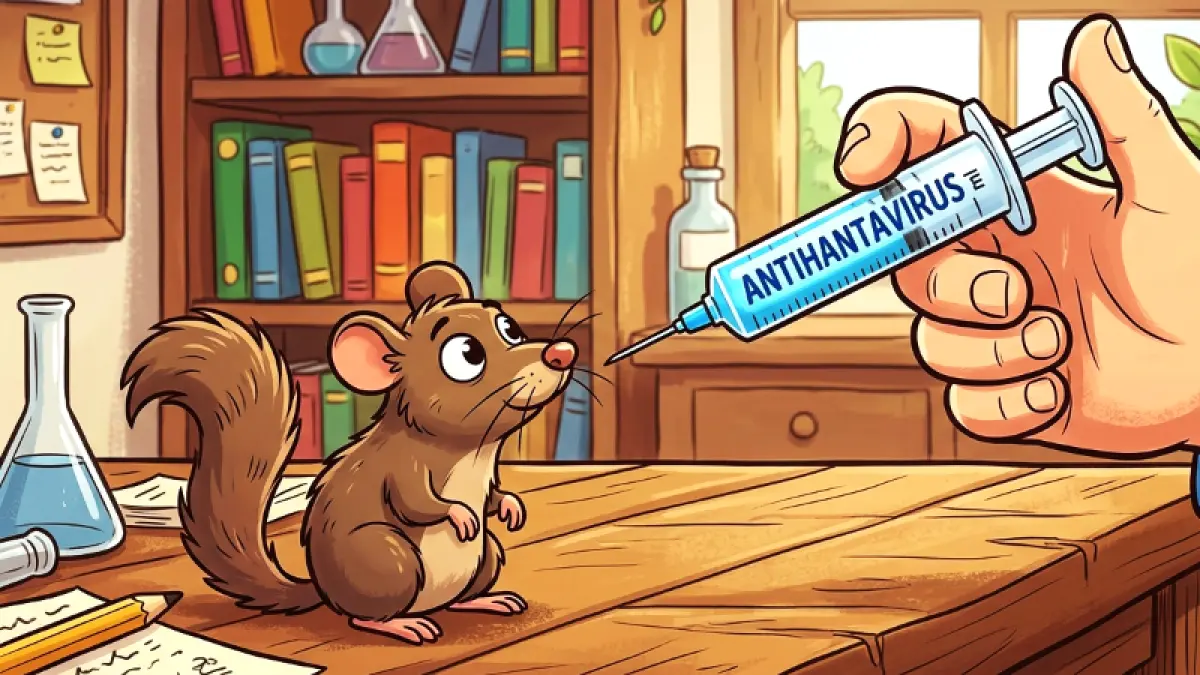 Ilustrasi hantavirus (gambar digital gemini/radar bali)