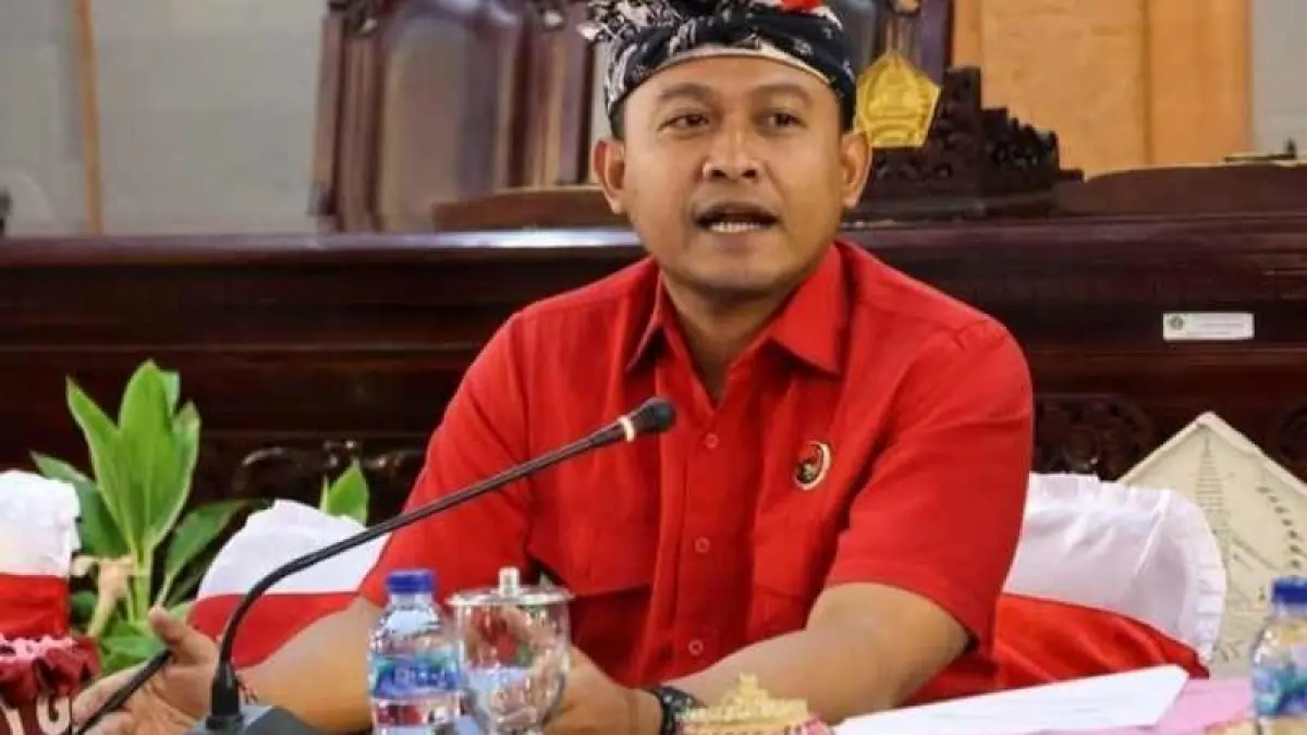 INGINKAN KUALITAS LEBIH : Ketua Fraksi PDIP Tabanan, I Putu Eka Putra Nurcahyadi. (juliadi)
