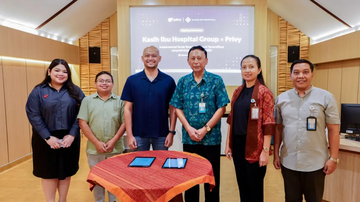 Kasih Ibu Hospital Group kembali memperkuat ekosistem digitalnya melalui kolaborasi strategis dengan Privy.