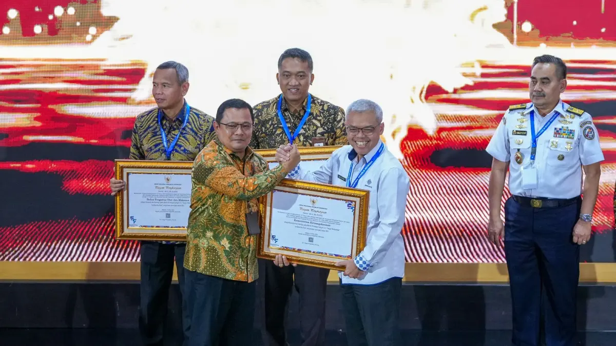 Kementerian Ketenagakerjaan (Kemnaker) kembali meraih penghargaan di bidang kearsipan nasional. Dalam Rapat Koordinasi Kearsipan Nasional dan Anugerah Kearsipan Nasional yang digelar Arsip Nasional Republik Indonesia (ANRI)/(Istimewa).