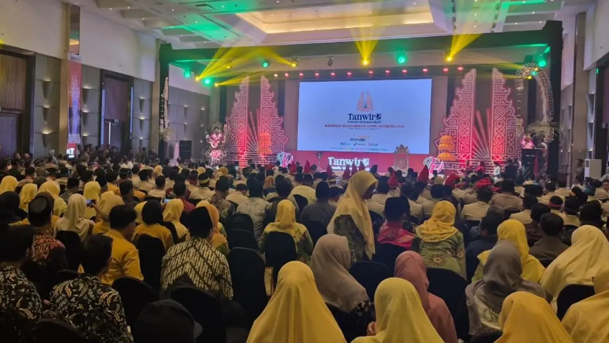 Para Peserta Tanwir III PP Muhammadiyah di ballroom Four Point By Sheraton Ungasan, Kamis 21 Mei 2026.